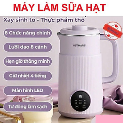 Máiy Làm Sữa Hạt Ngũ Cốc Đa Năng OSTMARS – Nấu Cháo, Súp, Sữa Hạt Đều Ngon Loại Xịn, đèn ốp trần