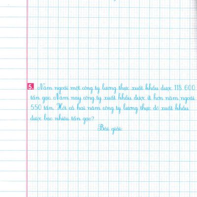 Luyện Tập Toán 4 Quyển 2 - Trình Bày Trên Giấy Ô Li (Bộ Sách Chân Trời Sáng Tạo) _HA