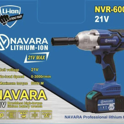 MÁY SIẾT BULONG CAO CẤP NAVARA MỞ ỐC 34mm  BẢO HÀNH 24 THÁNG CHÍNH HÃNG