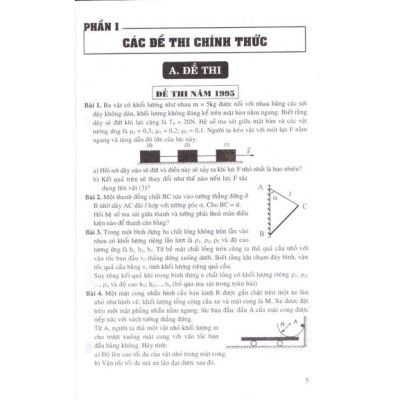 Sách - Tuyển tập 25 năm đề thi Olympic 30 tháng 4 Vật lý 10 (1995 - 2019)