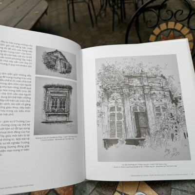 (Bìa cứng - In màu toàn bộ) ẤN TƯỢNG HÀ NỘI - Từ kí hoạ những công trình thời Pháp  – Nhiều Tác Giả - Nxb Kim Đồng