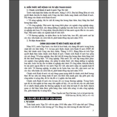 Tư liệu dạy - học lịch sử 9 (dùng chung các bộ sgk hiện hành) - HA