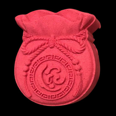 Khuôn trung thu lò xo, khuôn ép xôi túi tiền chữ Lộc loại 50 gram - Mã số 1131