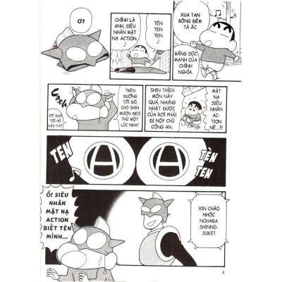 Shin - Cậu Bé Bút Chì Truyện Dài Tập 5: Điệp Vụ Hoàng Kim (Tái Bản 2019)