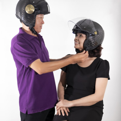 Mũ Bảo Hiểm 3/4 Hai Kính LS2 OF597 Cabrio