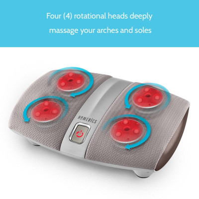 Máy massage chân hồng ngoại công nghệ Shiatsu HoMedics FMS-255H - Hàng chính hãng