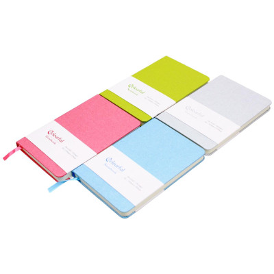 Sổ Colourful Notebook A6 - Dòng Kẻ Chấm - 120 Trang 100gsm - The Sun - Màu Hồng