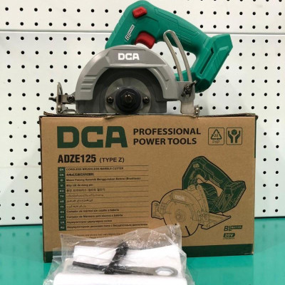 MÁY CẮT ĐÁ KHÔNG CHỔI THAN DÙNG PIN DCA ADZE125Z (KHÔNG KÈM PIN VÀ SẠC) - HÀNG CHÍNH HÃNG