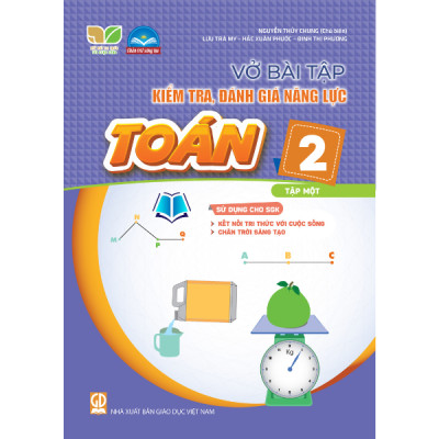 Sách - Combo Vở bài tập kiểm tra, đánh giá năng lực Toán 2 -Tập 1.2 SGK Kết nối , Chân Trời