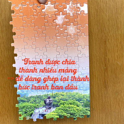 BỘ SƯU TẬP Tranh xếp hình  "VN - VẺ ĐẸP BẤT TẬN" Là dòng sản phẩm xếp hình cao cấp, chất lượng vượt trội, không thua kém bất kỳ sản phẩm xếp hình ngoại nhập-Là món quà tặng tinh tế, là những tác phẩm có giá trị mỹ thuật và văn hóa cao.