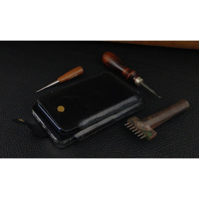 Bao da để 2 điện thoại cho Iphone 12 pro max, 13 pro max, 14 pro max da bò thật