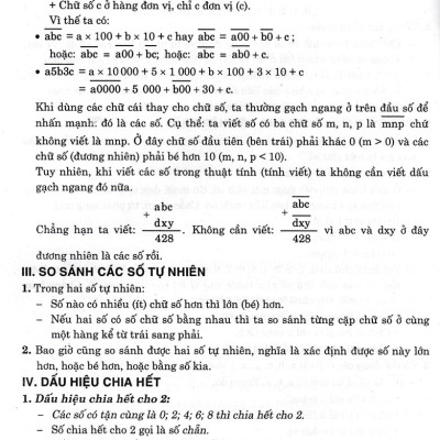 Toán - Chuyên Đề Số Và Hệ Đếm Thập Phân Lớp 4-5 (Dùng Chung Cho Các Bộ SGK Hiện Hành) _HA
