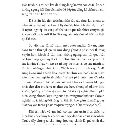 Tri Thức Cực Hạn - Tối Ưu Hóa Kĩ Năng Học Tập Và Quản Lí Tri Thức Cá Nhân