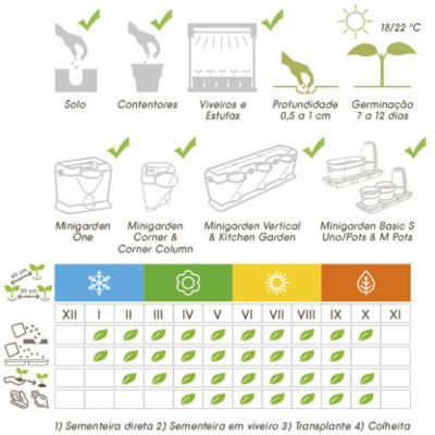 Set 6 Hạt Giống Hữu Cơ Xà Lách Nhập Khẩu Bồ Đào Nha 100% Ogranic, hiệu Minigarden Lettuce - Maravilla De Verano (Túi từ 1.500 - 2.100 hạt) Tỷ lệ nảy mầm cao