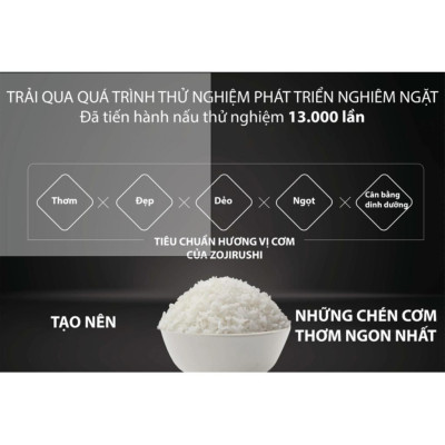 Nồi cơm điện tử cao tần Zojirushi 1.8L NW-QAQ18-BA, sản xuất tại Nhật Bản, bảo hành 3 năm|HÀNG CHÍNH HÃNG