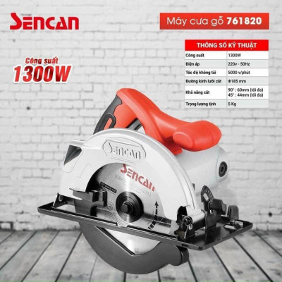 MÁY CƯA GỖ 1300W 761820 SENCAN - HÀNG CHÍNH HÃNG