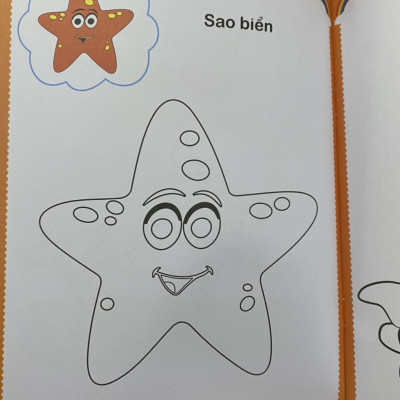 Quà cho bé : Bé tập tô màu : Động vật dưới nước