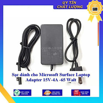 Sạc dùng cho Microsoft Surface Laptop Adapter 15V-4A -65 Walt - Hàng Nhập Khẩu New Seal