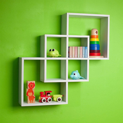 Kệ sách treo tường nhỏ gọn SMLIFE Wilcox