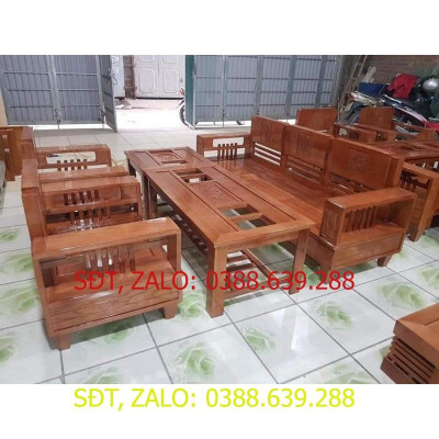 Bộ Ghế Uống Nước Tiếp Khách Làm Bằng Gỗ Tự Nhiên