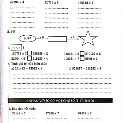 Vở Bài Tập Nâng Cao Toán 4 - Tập 2 (Bám Sát Sgk Kết Nối Tri Thức)