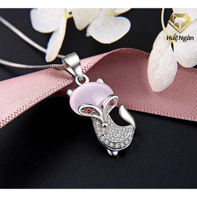 Dây chuyền bạc 925 Huệ Ngân - Hồ ly phong thủy may mắn PP1561