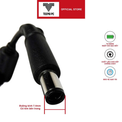 Sạc Tương Thích Cho Laptop Máy Tinh Hp Elietbook G6 - Hàng Nhập Khẩu New Seal TEEMO PC TEAC733