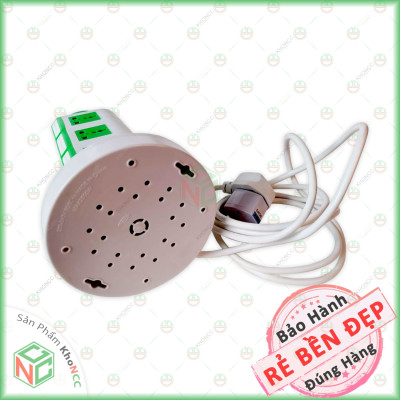 [Chịu Tải] Ổ Điện Đa Năng KhoNCC Hàng Chính Hãng - Có 3 Tầng 11 Lỗ 2 Cổng USB - Chịu Tải 2500W - KLM-OD3T2USB - Nhiều Màu (Ngẫu Nhiên)