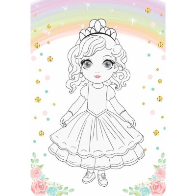 Sách - Tô Màu Princess - Công Chúa Kiêu Sa - Việt Thư