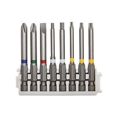 BỘ VẶN VÍT EXTRA HARD 65MM PH2 PZ SL6 T15,20,25, H3,4 (8 MÓN) BOSCH 2608522417 - HÀNG CHÍNH HÃNG