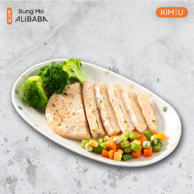 Ức Gà Steak Vị Tỏi Hàn Quốc Ăn Liền Healthy Tăng Cơ Giảm Cân - Gói 130g