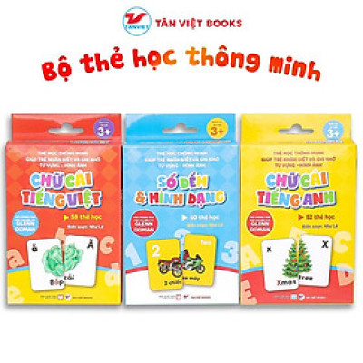 Sách - Thẻ Học Thông Minh Giúp Trẻ Nhận Biết Và Ghi Nhớ Từ Vựng - Hình Ảnh - Tân Việt Books