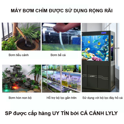 Combo Lọc Thùng Baki 3 Tầng 40x30x50cm & Bơm Baoyu 104 3000L/H cho Bể Cá Lớn