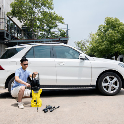 (Mới 2025) Máy phun rửa áp lực cao Karcher K 2 HR - Công suất 1400W, áp lực 110 bar phù hợp rửa xe - Bảo hành 24 tháng - Hàng Chính Hãng