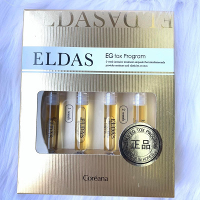Serum Tế Bào Gốc Eldas EG Tox Program Coreana 4 ống
