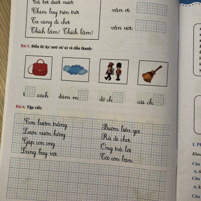 Qb - bài tập tuần tiếng việt 1/2 cánh diều