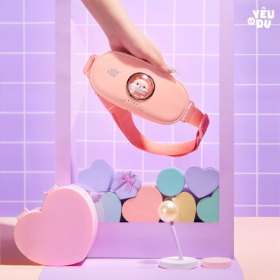 ￼Máy Chườm Ấm Bụng, Đai Chườm Nóng, Massage Giảm Đau Bụng, Đau Lưng Khi Đến Kỳ Kinh Nguyệt Cho Bạn Gái