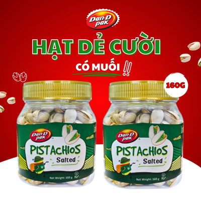 [Quà tết] Hộp 5 Hũ Hạt Thập Cẩm Hạt & Trái Cây, Hạt Dẻ Cười , Điều không muối, TC Premium mix, Nho đỏ Dan-D Pak