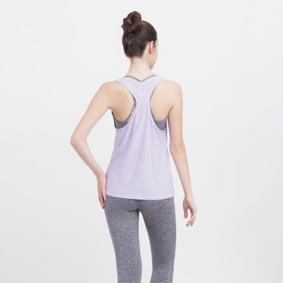 Áo Tank Tập Yoga - Gym Kiểu Cổ Tim Hibi Sports TA714 - Mặc Ngoài Áo Bra