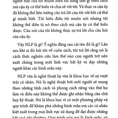 NLP Căn Bản (Tái Bản)