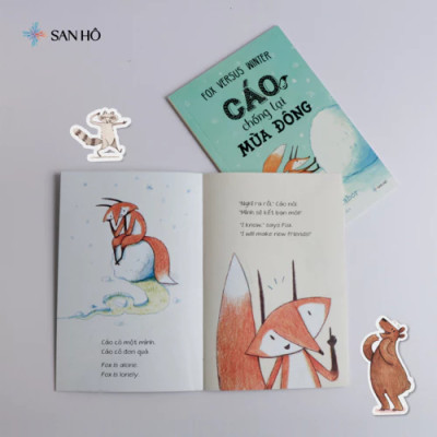 Sách Chú Cáo Tinh Nghịch | Combo 8 Cuốn | Sách Thiếu Nhi Song Ngữ | Corey R. Tabor | Sanhobooks