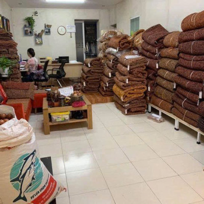 Chiếu Hạt Gỗ Cẩm Cao Cáp - Kích Thước 1,8mx2m hạt 1.2cm ( video , hình thật )