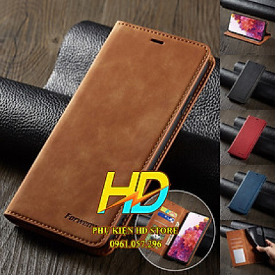 Bao Da Bò Non Dành Cho SamSung Galaxy A13 4G Chính Hãng Forwenw Có Ngăn Đựng Tiền và Thẻ - Hàng Chính Hãng