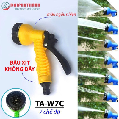 Đầu Vòi Xịt Tăng Áp Đa Năng Nhiều Chế Độ - Xịt rửa xe, tưới cây, vệ sinh nhà cửa,..