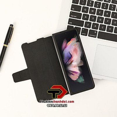 Bao da cho Samsung Galaxy Z Fold4 chính hãng Nillkin Aoge Leather Cover - Hàng chính hãng