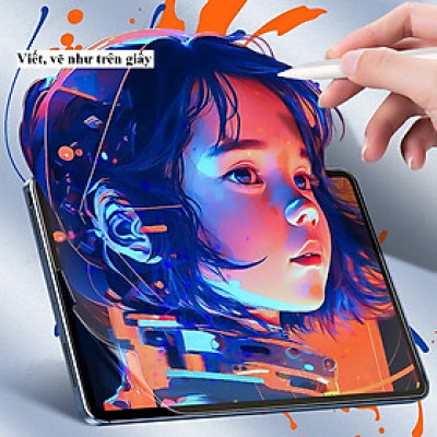 Miếng Dán Màn Hình Paperlike Cho iPad Pro 13 2024 M4, Pro 11 2024, iPad Air 2024 Chính Hãng Wiwu Cảm Giác Viết Vẽ Như Trên Giấy  - Hàng chính hãng