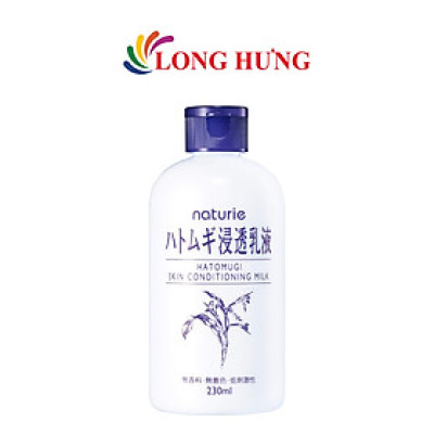 Sữa dưỡng ẩm Ý Dĩ Naturie Hatomugi Skin Conditioning Milk (230ml) - Hàng chính hãng
