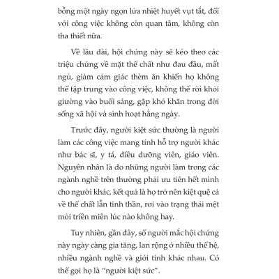 Hội Chứng Kiệt Sức