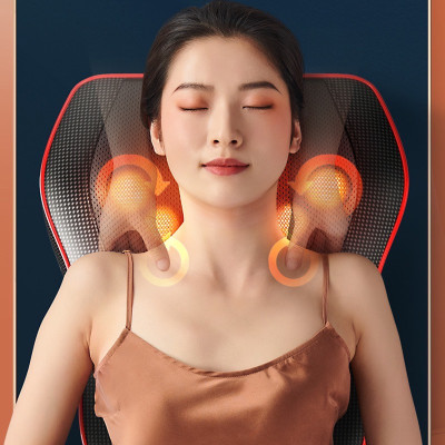 ￼Gối Massage Cổ Vai Gáy Hồng Ngoại Cao Cấp Thế Hệ Mới Hỗ Trợ Giảm Nhức Mỏi Toàn Thân