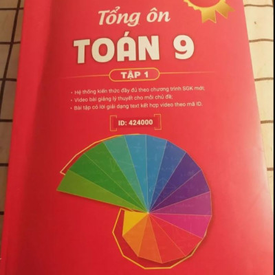 Tổng ôn Toán 9 - Tập 1 - 2025 Moonbook